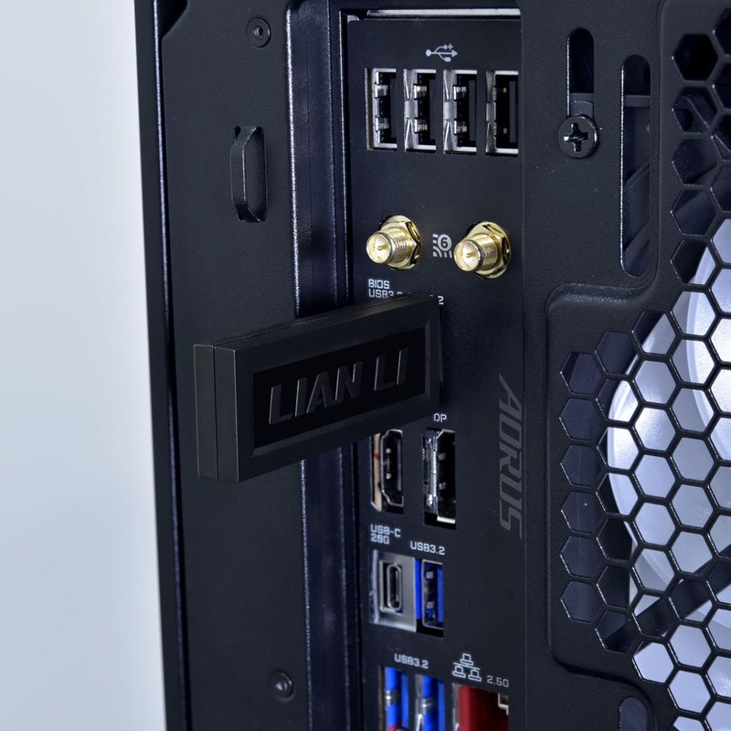 ليان لي وحدة تحكم UNI Fan L-Wireless لمراوح الكمبيوتر، تعمل مع SL-Infinity Wireless وCL Wireless وSL & TL Wireless وStrimer Wireless وHydroshift II - أسود - Image 2