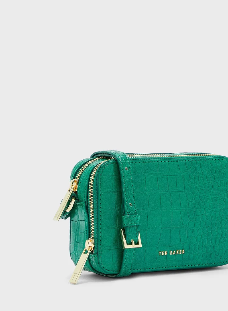 Ted Baker Stina Double Zip Mini crossbody