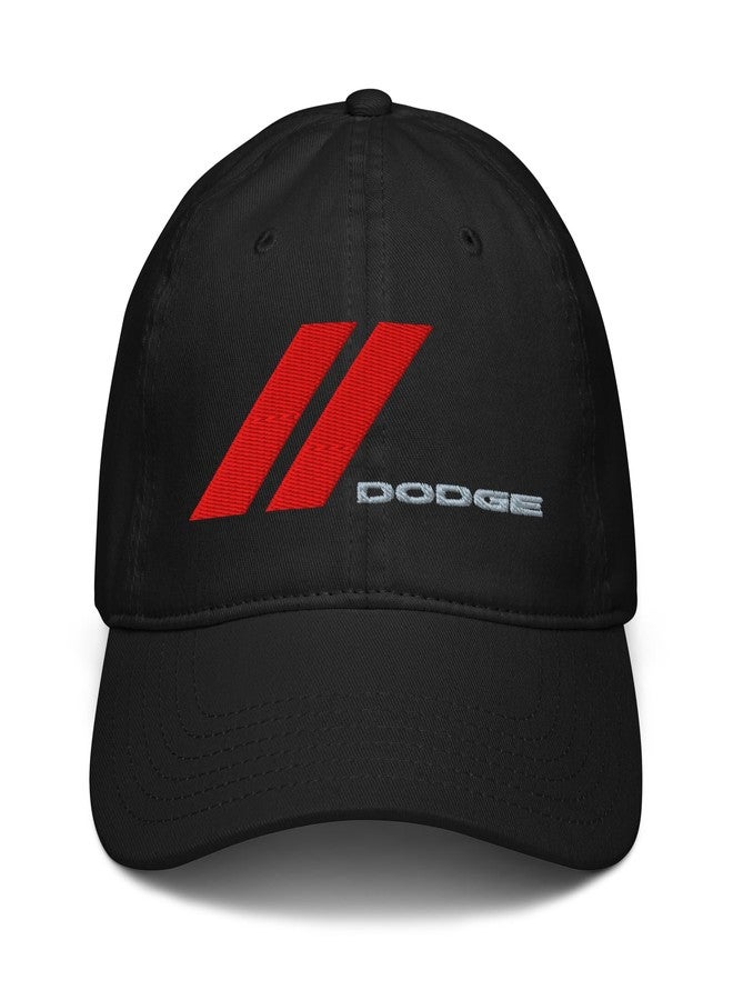 دودج قبعة بيسبول قابلة للتعديل بشعار دودج المعيني - Image 2