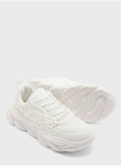 Seventy Five Dragon Detailed Casual Sneakers  - Image 3