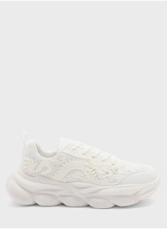 Seventy Five Dragon Detailed Casual Sneakers  - Image 1