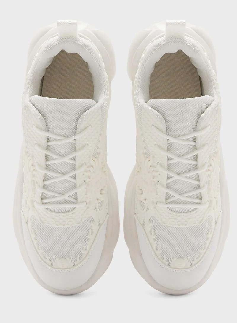 سفنتي فايف Dragon Detailed Casual Sneakers
