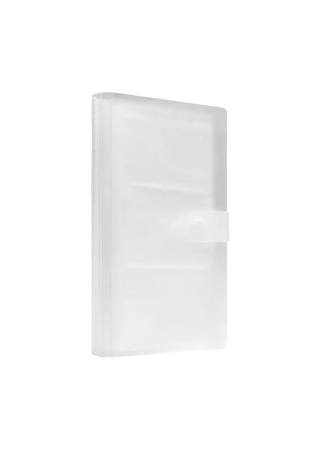 120 Slots Transparent Photo Album Mini Polaroid Album Photo Card Train Ticket Card Collection Book Jewelry Card Album Photocards Holder - Image 1