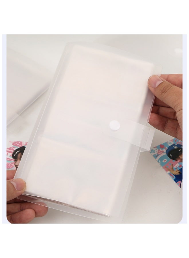 120 Slots Transparent Photo Album Mini Polaroid Album Photo Card Train Ticket Card Collection Book Jewelry Card Album Photocards Holder - Image 4