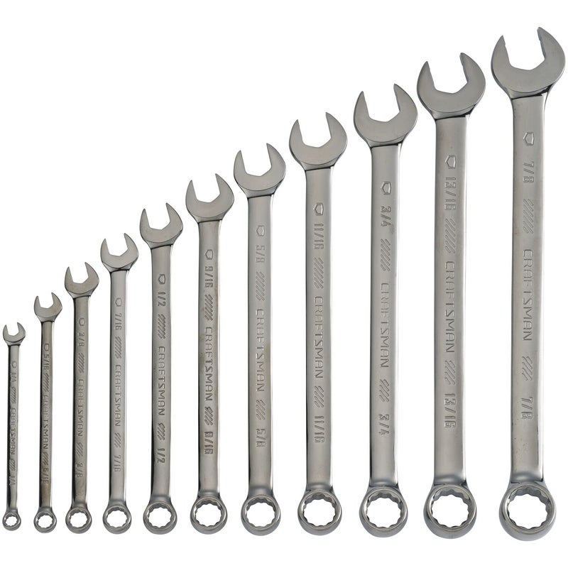 CRAFTSMAN SAE LongPanel Wrench Set 11 Piece CMMT87014 - Image 2