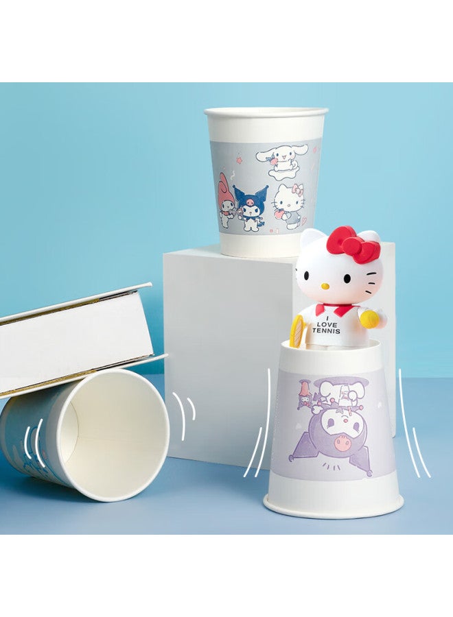 Yekee Disposable Paper Cups Sanrio Collaboration Thickened Business And Home Family Pack 250ml 400 Count Jd-8958 - Image 3