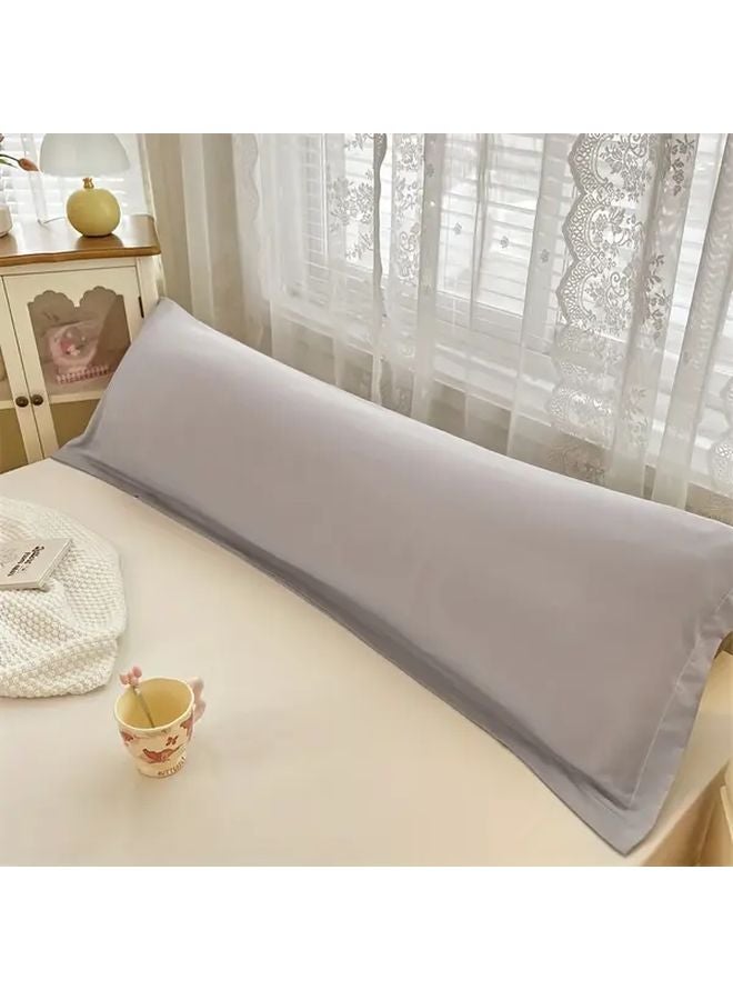 Light Clear Green Pillowcase 18 9x70 87 Inch Double Layer Breathable Soft Fabric - Image 5