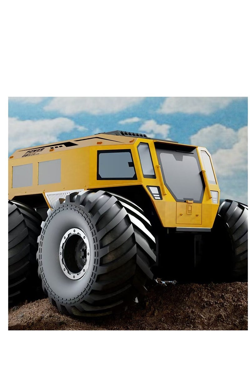 Amphibious Remote Control Car, Monster Truck Toys for boys RC Cars, 2.4 GHz Waterproof Cyber RC Trucks, 4WD All Terrain Off-Road Pickup, Kids Christmas Birthday Gifts Present Boy Girl Toys Age 6+ - Image 3