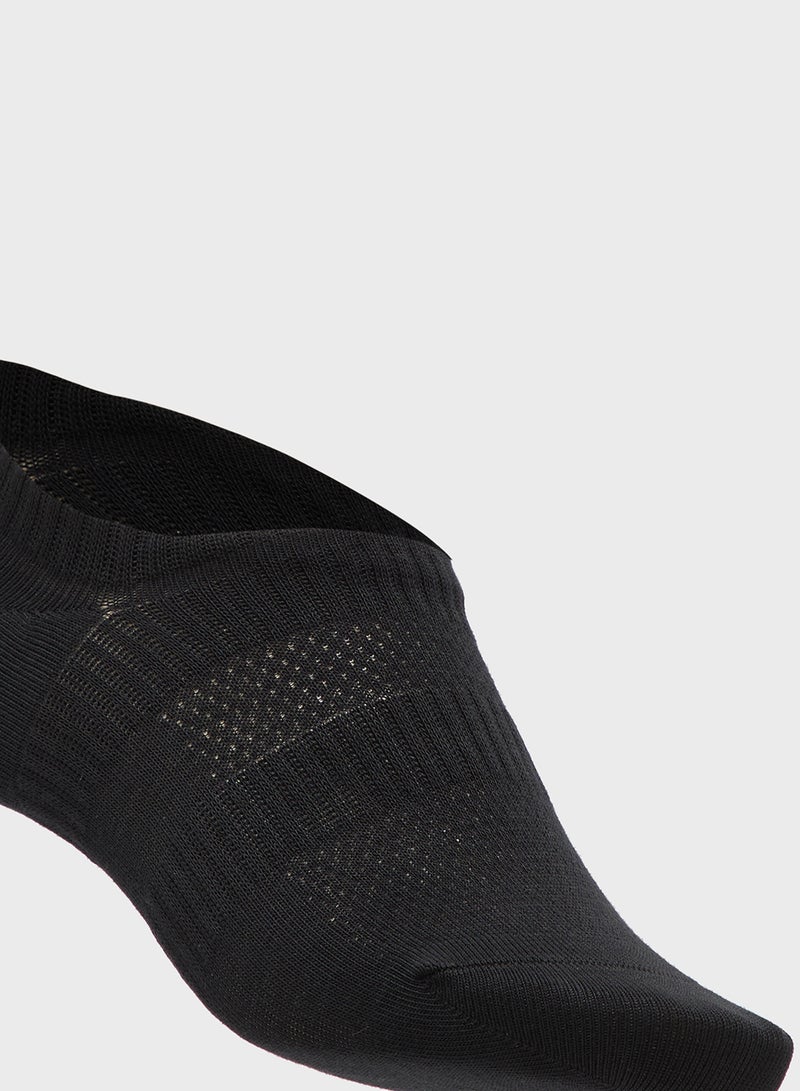 جينجر ثلاث قطع جوارب قطنية مخفية للمدربين - Image 5