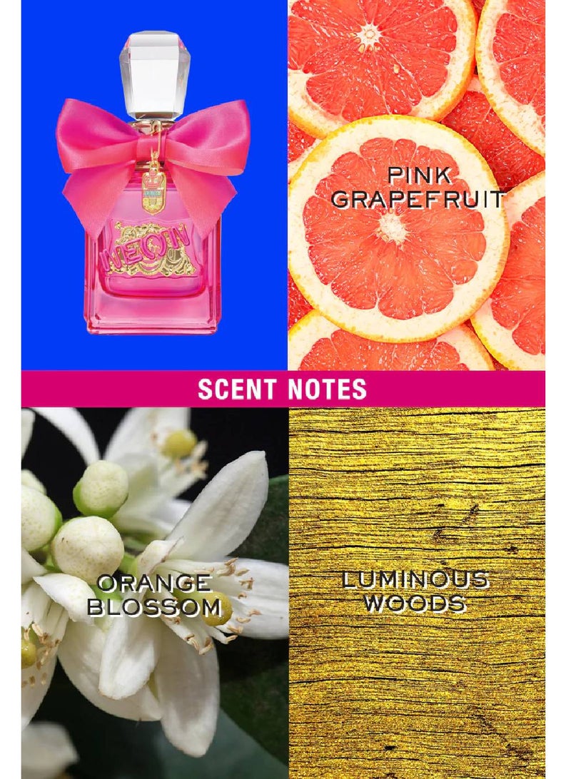 Juicy Couture Viva La Juicy Neon EDP 100ml - Image 3