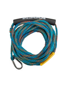 JOBE Two Person Tow Rope - Black Blue - Break Strength: 2375Lbs | 1077 Kg - Floating Mainline - Length: 50Ft | 15,2M  - Image 1