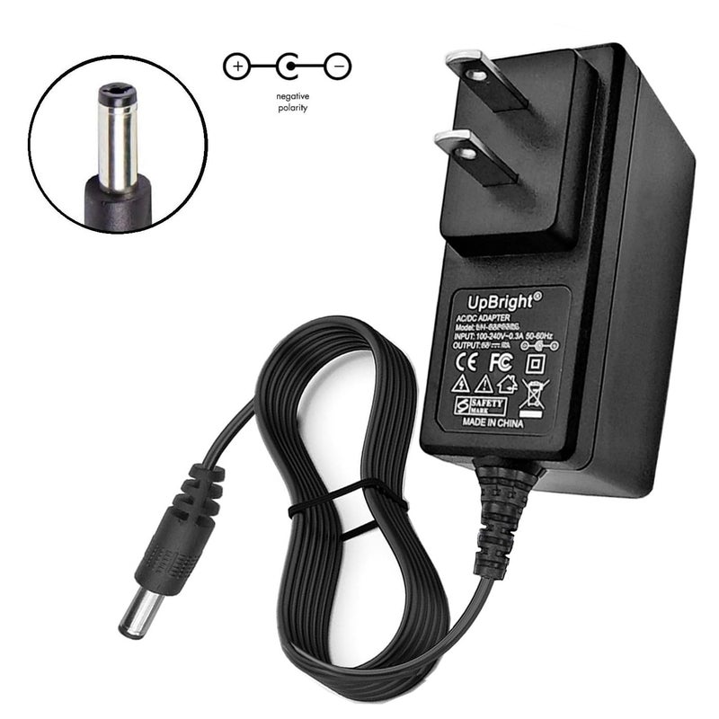 UpBright 9V AC/DC Adapter Compatible with Dymo 15519 Rhino Pro 3000 4200 5000 5200 6000 6500 Printer LabelManager LM450 100 110 150 160 200 250 350 400 LT-100H LT-100T LP200 1000 DSA-0151A-09 A DVE PS - Image 2