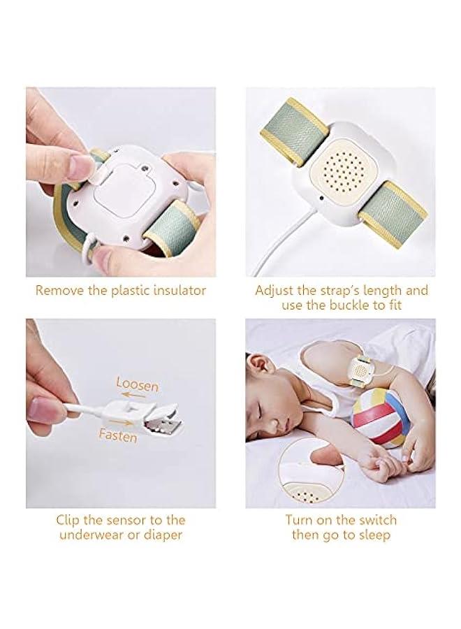 MOXO Bedwetting Alarm Enuresis Alarm with Loud Sound Bright Lights and Strong Vibration Child Potty Training - Image 5