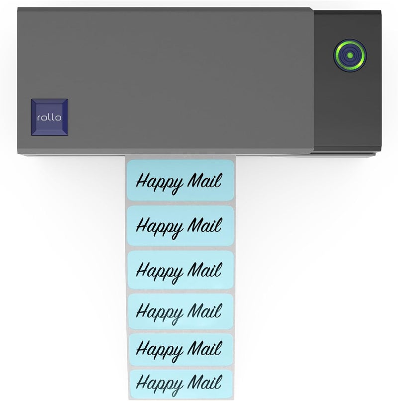 ROLLO 2x1 Sticker Labels - Roll of 1,000 Blue Labels - Multi-Purpose Direct Thermal Printer Stickers - Image 2