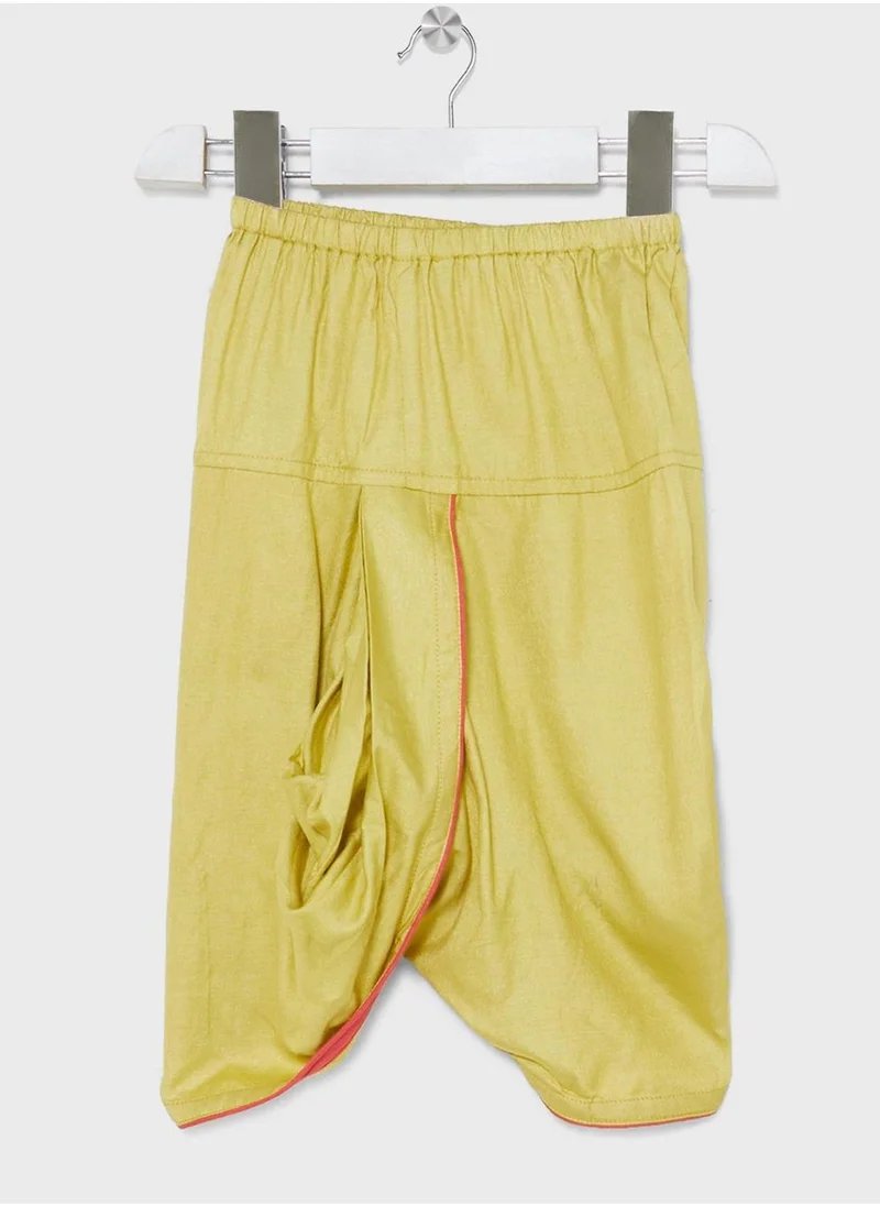 فاب انديا Infant Printed Dhoti Set