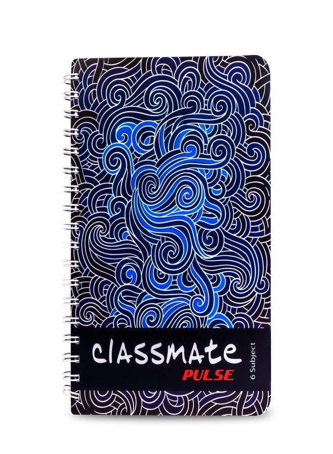 Classmate 6 Subject Notebook - 24 X 18 cm, 300 Pages, PVC Cover, Single Ruled - Image 1