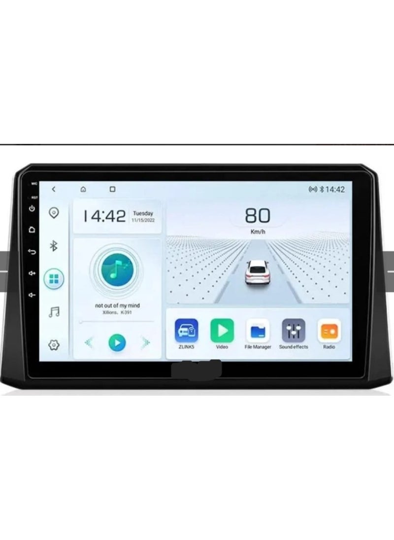 COROLLA screen from 2020 to 2025 Screen This modern, high-tech screen adds comfort and distinction to your driving experience. It allows you to view your trip information clearly and in high definition, and provides an easy way to communicate with the world around you. This screen features superior performance and innovative technology, making it an ideal choice for those looking to enhance their driving experience.