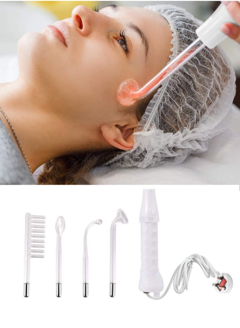 Aikanbo Handheld Red Light Electrotherapy High Frequency Cosmetology Instrument High Frequency Facial Machine Professional Portable Handheld Neon High Frequency Face Wand  - Image 1