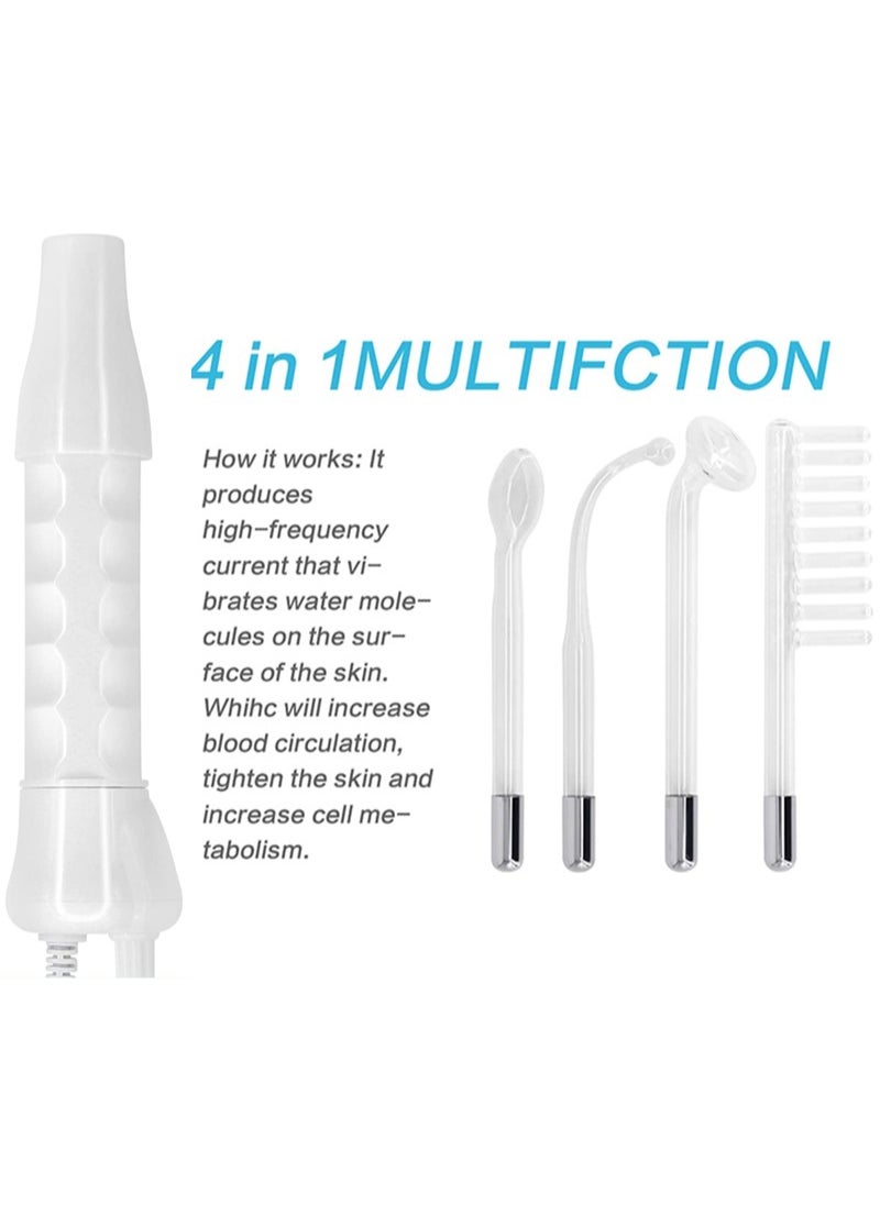 Aikanbo Handheld Red Light Electrotherapy High Frequency Cosmetology Instrument High Frequency Facial Machine Professional Portable Handheld Neon High Frequency Face Wand  - Image 4
