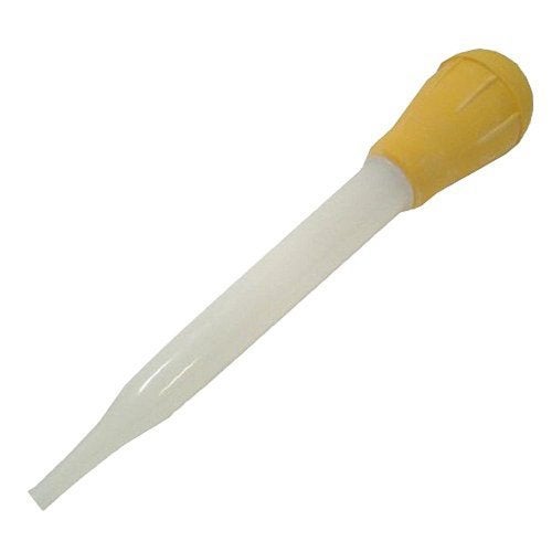 HECUK HECUK Heat Resistant Baster with Rubber Bulb 105 inch Baster 7 12 Tube with Measurement Model  BSTR  105 