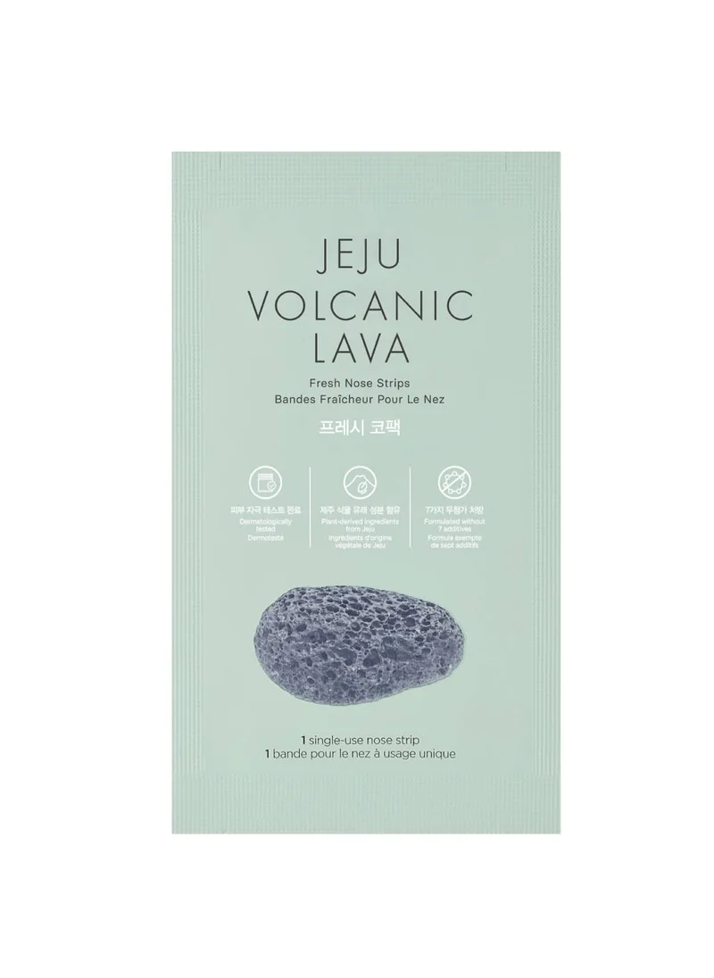 ذا فيس شوب THEFACESHOP JEJU VOLCANIC LAVA FRESH NOSE STRIPS 2020
