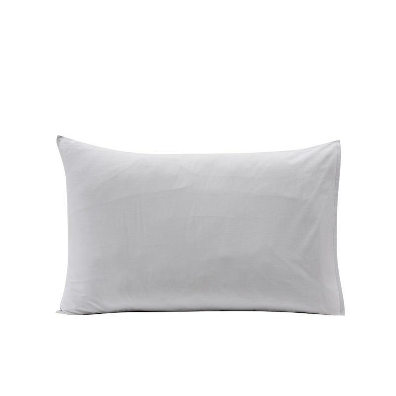 maspar 2-Piece Solid Standard 100% Cotton Pillow Covers for Bed Décor - 50x75 cm - Image 2