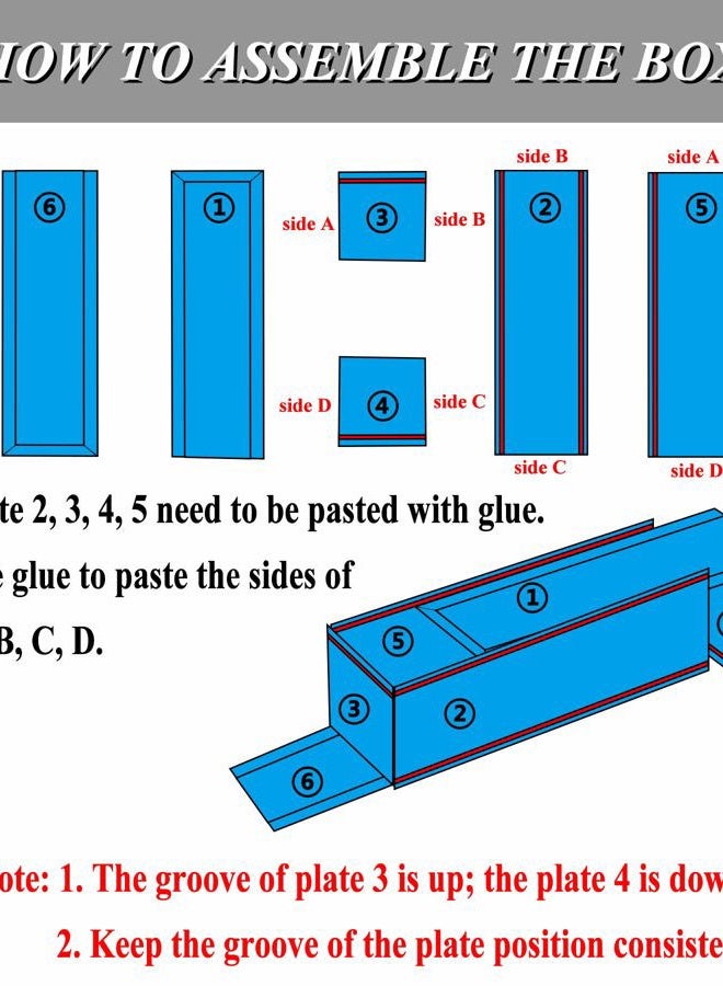 GDDP Domino Box Silicone Mold and Domino Molds Set for Resin Casting, Domino Storage Box Resin Mold for DIY Epoxy Crafts Making Tool - Image 3