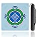 Sweetone Mahjong Mat Mahjong Mat for Table with Bag 315 x 315 Rubber Anti Slip and Noise Reduction Board Gaming Mat for Mah Jongg Poker Board Tile Games Dominoes - Image 2