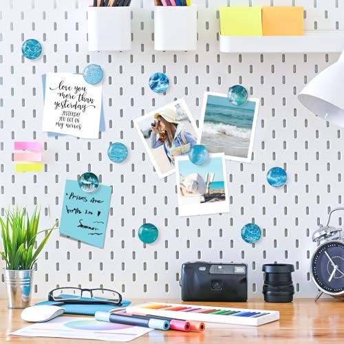 MORCART 16PCS Fridge Magnets, Ocean Magnets Decoration for Refrigerator Locker Whiteboard Decorative Magnetic Board Cabinets Classroom Office Cubicle School Cute - Image 5