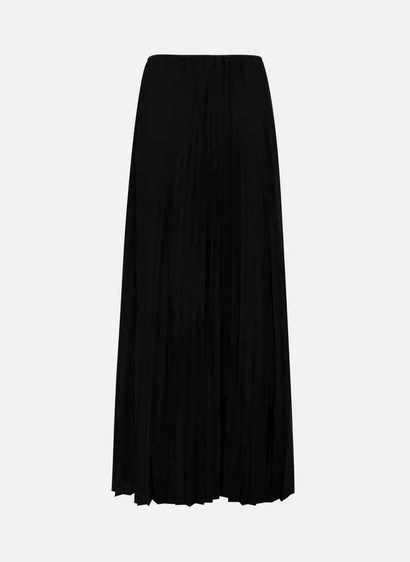 Lichi  Pleated maxi skirt in dense fabric for Women | Best Price UAE