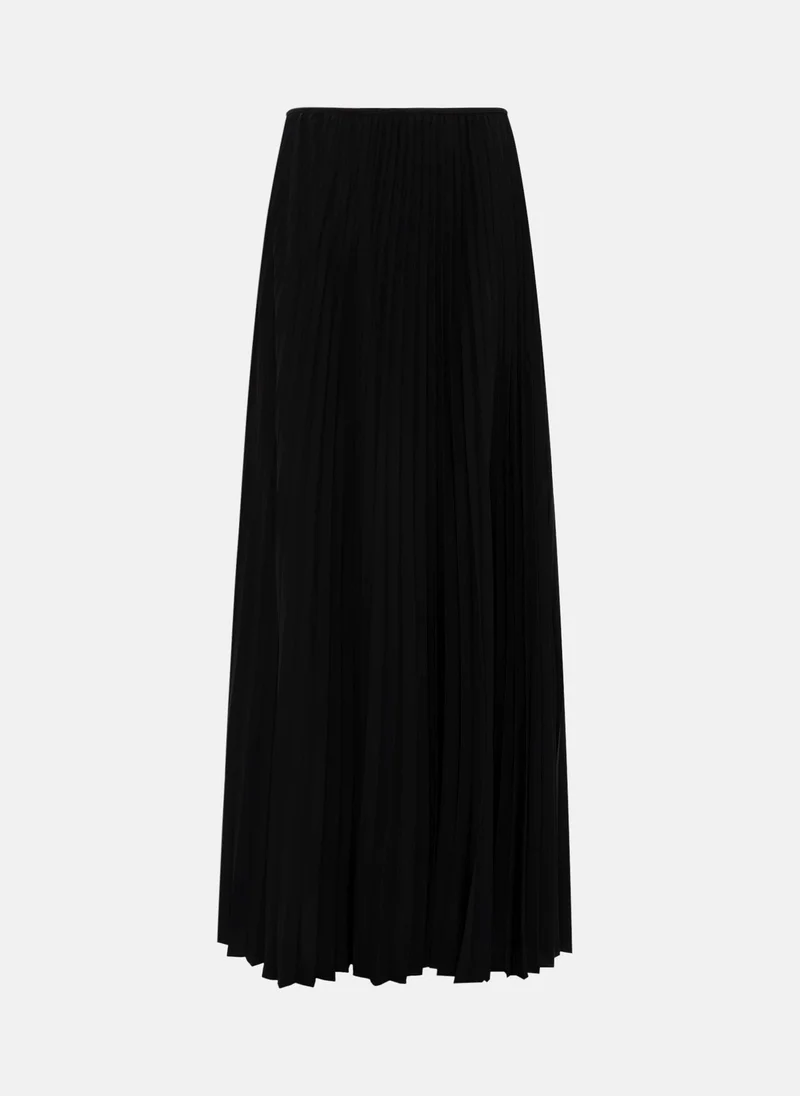 Lichi  Pleated maxi skirt in dense fabric for Women | Best Price UAE