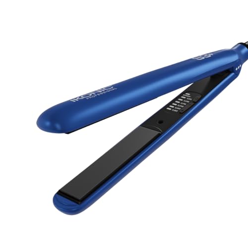 IKONIC S3+ Ceramic (Blue and black) Hair Straightener - Image 1