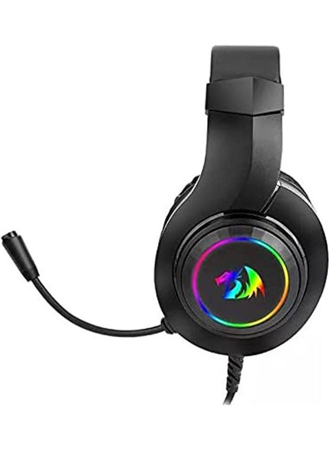 REDRAGON HYLAS H260 RGB Wired Gaming Headset for PC, PS5/PS4, Xbox One - Black - Image 2
