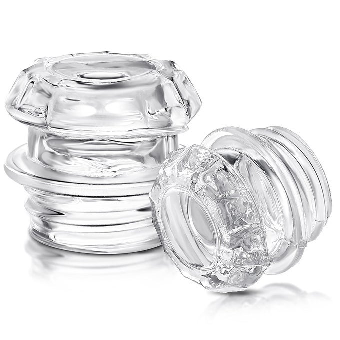 2 PCS COFFEE PERCOLATOR GLASS TOP REPLACEMENT TRANSPARENT GLASS FILTER KNOB TOP FOR COFFEE POT KNOB