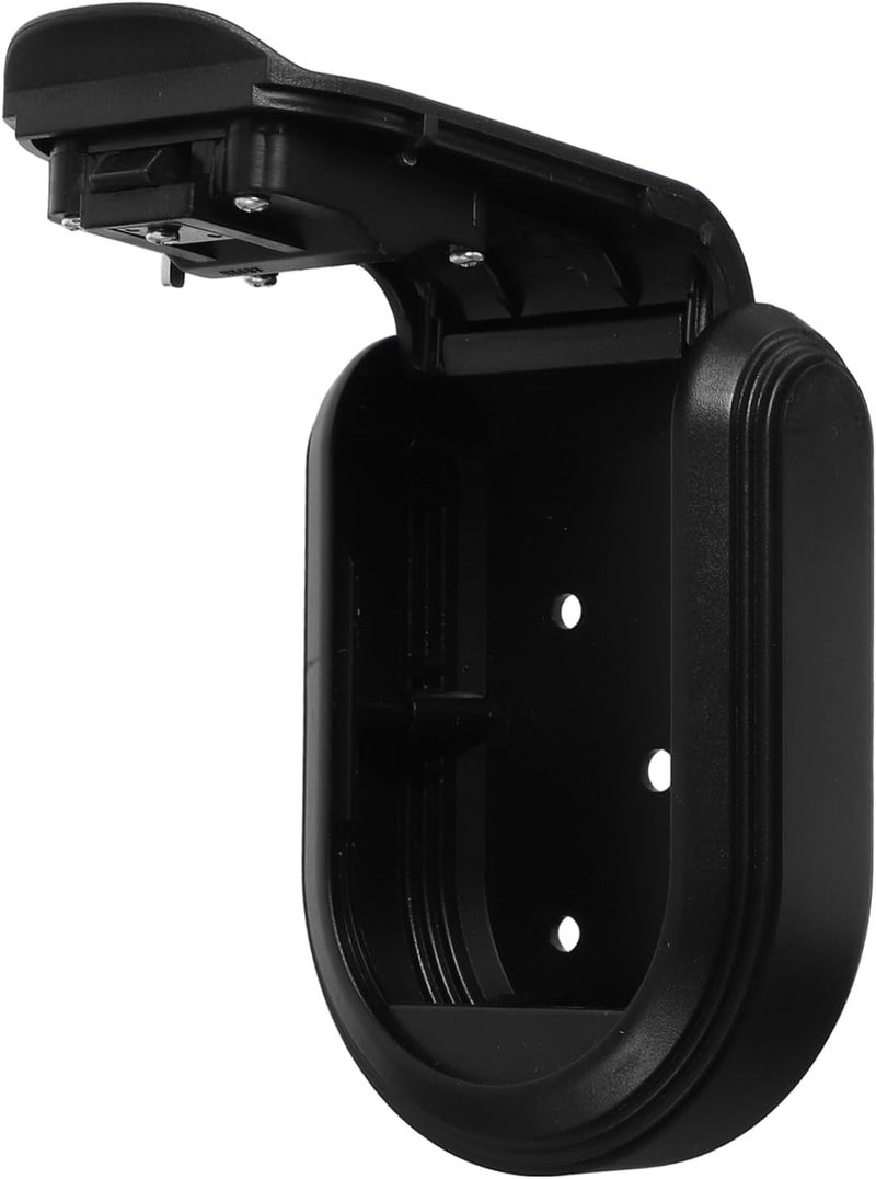 Black Plastic Combination Code Lock Box for Outdoor Key Storage Wall-Mounted Key Organizer with Security Lock - Image 1