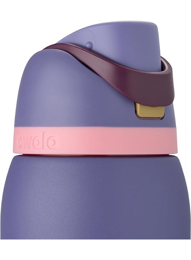 Owala  32 oz (946 ml) Freesip Insulated Stainless Steel waterbottle with straw BPA-Free, Keeps Water Cold for Up to 24 Hours -  Blue Jay - Image 5