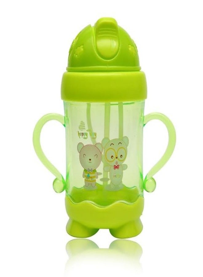 Alya The Cheeky Kidzz Premium Baby Straw Sipper 250ml for Feeding Water Milk Liquids Feeder Bottle (Design 606) - Image 3