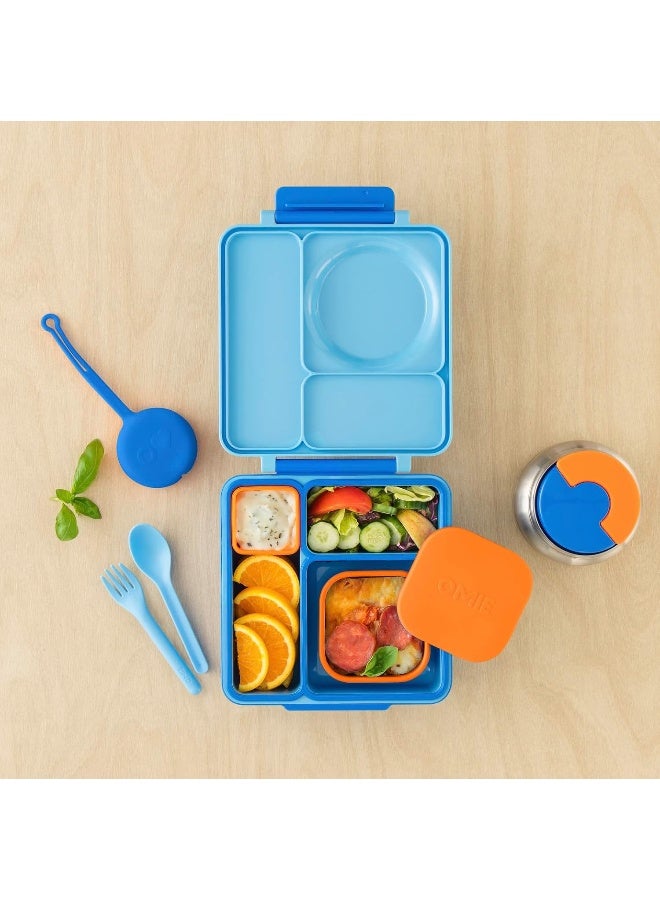 Omie OmieBox Silicone Leakproof Snack Containers To Go, Food Storage Containers with Lid, School Lunch Bento Container - BPA Free, Airtight, Dishwasher and Freezer Safe, Oven Safe - 9.4 ounces - Image 2