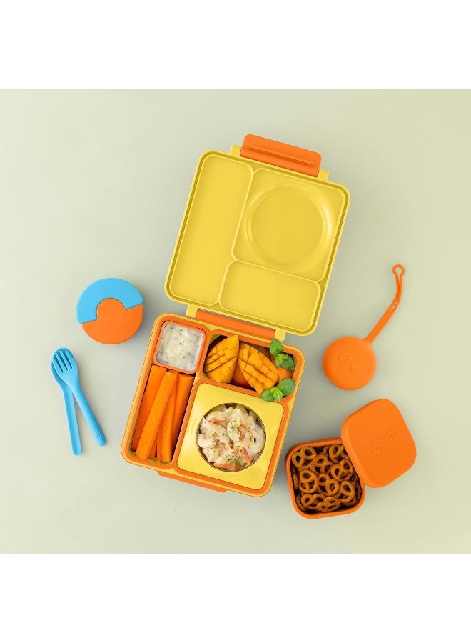 Omie OmieBox Silicone Leakproof Snack Containers To Go, Food Storage Containers with Lid, School Lunch Bento Container - BPA Free, Airtight, Dishwasher and Freezer Safe, Oven Safe - 9.4 ounces - Image 4