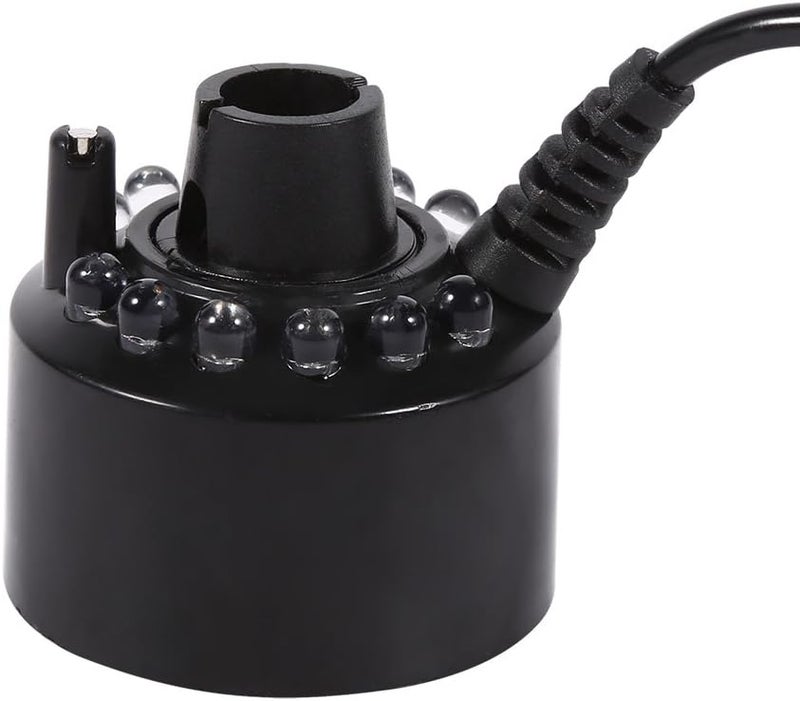 cheekyglo Mini Fountain Mister Foggers LED Humidifier, LED Mist Maker, Color Changing for Potted Landscape Pond Decor Rockery Water Feature - Image 3