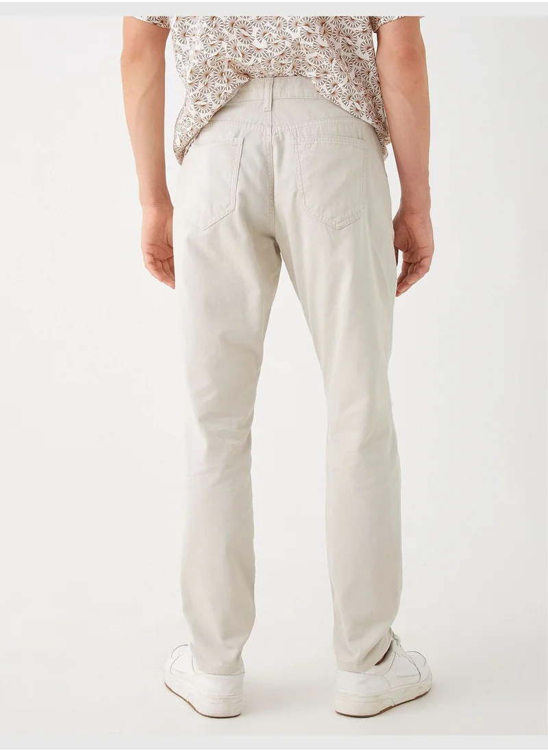KOTON Basic Chino Trousers