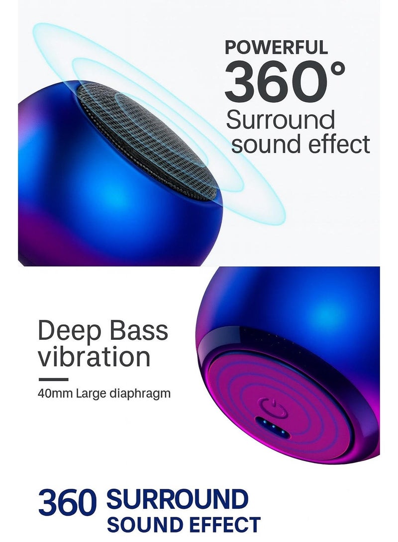 سبيكر بلوتوث لاسلكي صغير – مكبر صوت محمول قابل للشحن - Image 4