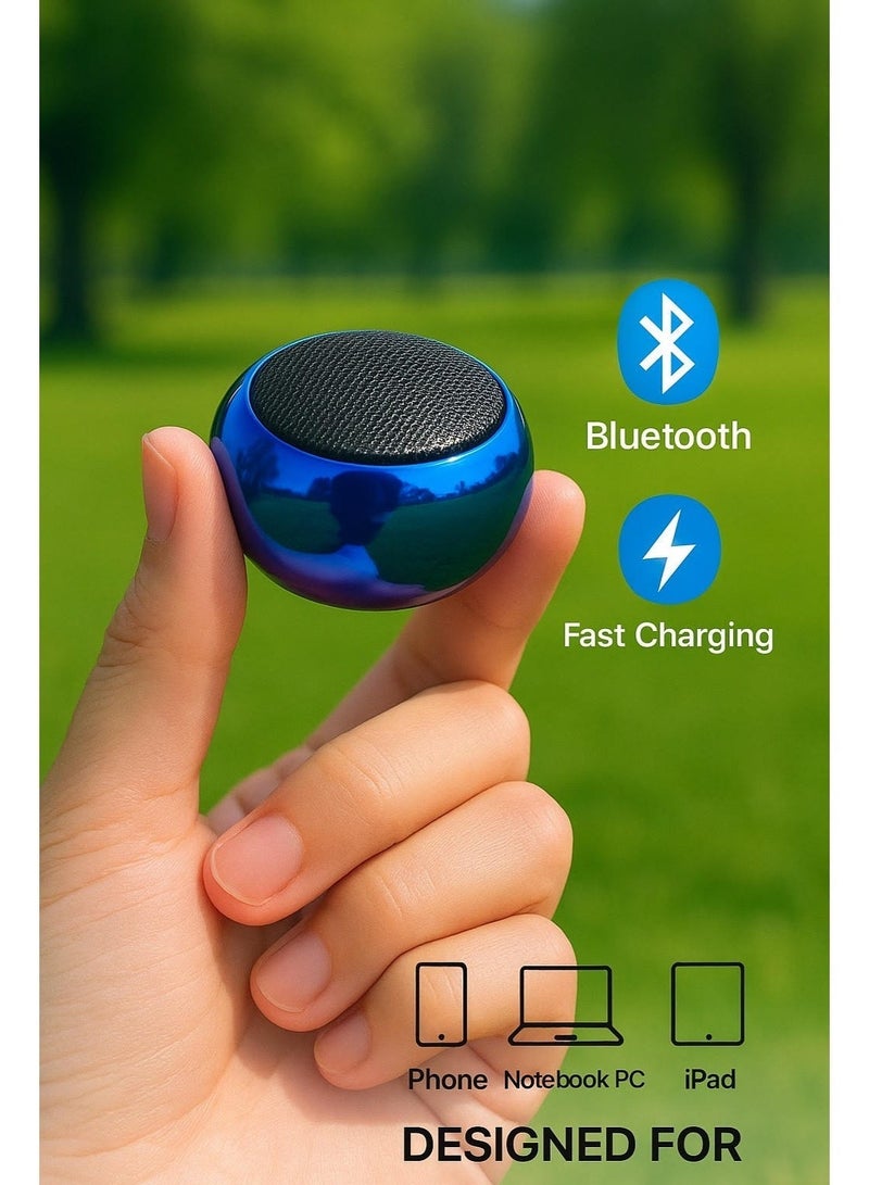سبيكر بلوتوث لاسلكي صغير – مكبر صوت محمول قابل للشحن - Image 3
