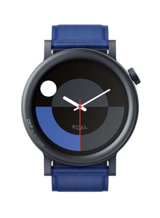 cmf by NOTHING ساعة Pro 2، شاشة AMOLED مقاس 1.32 بوصة، نظام تحديد المواقع العالمي (GPS) متعدد الأنظمة، 120 وضعًا رياضيًا، خوارزمية النوم الذكية، اتصال بلوتوث مع تقليل الضوضاء بالذكاء الاصطناعي، إصدار منطقة الشرق الأوسط وشمال أفريقيا - Image 1
