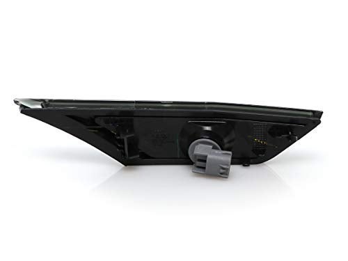 USR UNIQUE STYLE RACING DEPO civic side markers-911 Carrera Style LED Light Bar Smoke Front Bumper Sidemarker Lamp comp. with 2016-2021 Honda Civic Coupe Sedan Hatchback All Models(10thGen White LED) - Image 4
