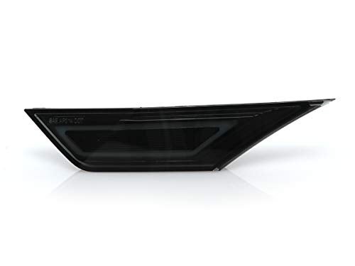 USR UNIQUE STYLE RACING DEPO civic side markers-911 Carrera Style LED Light Bar Smoke Front Bumper Sidemarker Lamp comp. with 2016-2021 Honda Civic Coupe Sedan Hatchback All Models(10thGen White LED) - Image 3