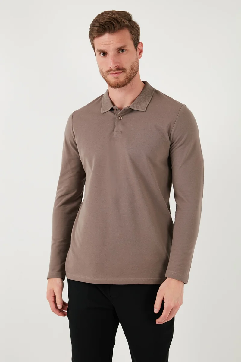 Buratti 100% Cotton Slim Fit Polo Neck Sweat Men's Sweat 5905707