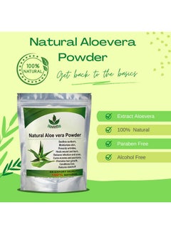 Havintha Natural Aloe Vera Powder For Hair Growth, Face Wash - 227 Grams  - Image 3