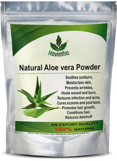 Havintha Natural Aloe Vera Powder For Hair Growth, Face Wash - 227 Grams  - Image 1