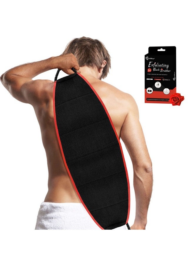 Evridwear Exfoliating Body Scrubber With Handles Back Washer Back Scrubber For Shower Bath Dry Skin Whole Body Deep Clean Men Women(Heavy) - Image 1